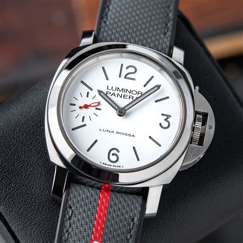 panerai luna rossa white dial|Panerai Luna Rossa titanio price.